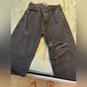 Abercrombie & Fitch Women’s Jeans - The 90’s relaxed Jean high rise